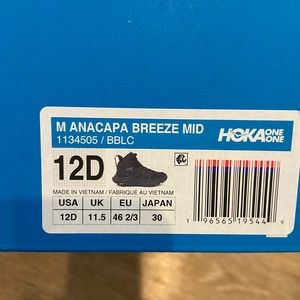 HOKA boots, size 12D